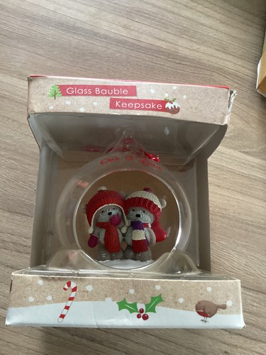 Hugs glass bauble - hugs,