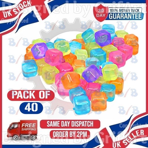 40pc pack reusable ice - ice, cubes
