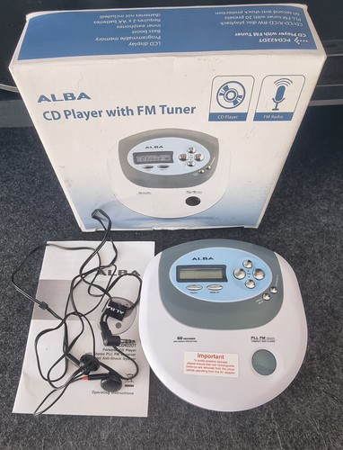 Alba player boxed radio - cd, (radio