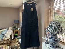 Boden Ula Box Pleat Cord Dress