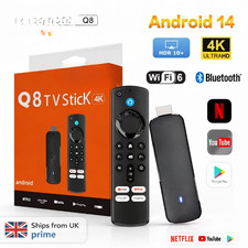 Android 14 TV Stick 4K 1080P