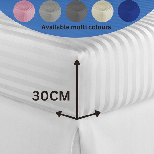 Extra deep fitted sheet 200tc - fitted,