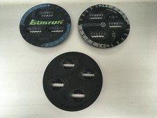 a pair of race discs for