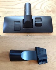 Vacuum Cleaner Floor Carpet Brush Head 2-in-1 Foldable Dusting Crevice Tool 32mm