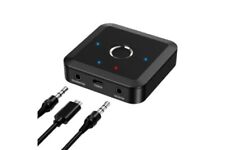ORIA Bluetooth 5.2 Transmitter Receiver for TV to 2 Wireless Headphones, Lower