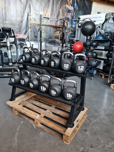 12x blk box kettlebells rack - box, kettlebells/rack