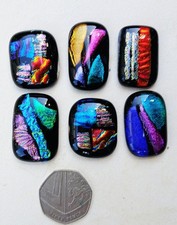 6 Handmade Fused Glass