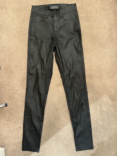 Primark black leather - , skinny