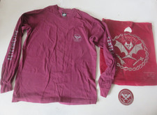 ALTERNATIVE TENTACLES VIRUS 100 VINTAGE 1992 PROMO LONG SLEEVE XL T-Shirt & BAG