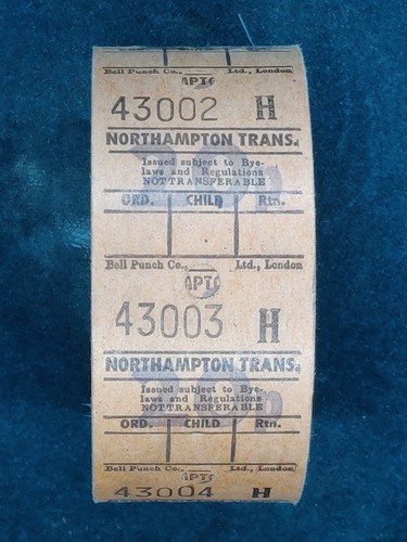 Northampton transport 20p bus - northampton,
