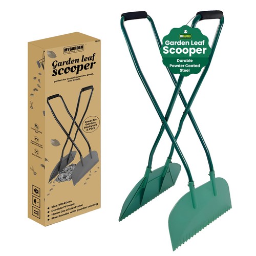 Leaf grabber scooper durable - leaf,