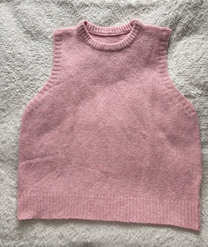 Pink loose fit - round, neck
