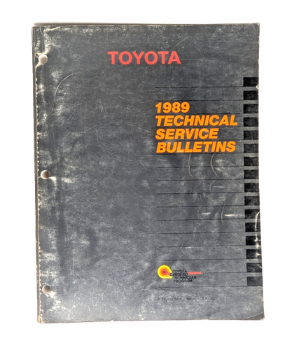 Toyota 1989 oem bulletins shop - 1989,