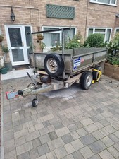 Ifor Williams Manual Tipping Trailer 8ft X 5ft