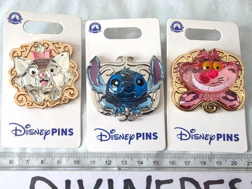 2025 disney pins set cheshire - disney,