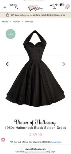 Vivien holloway dress - uk, 18