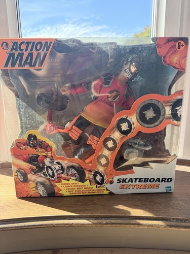 Vintage action man skateboard - action,