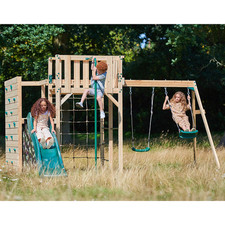 Plum Wooden Climbing Cube XL