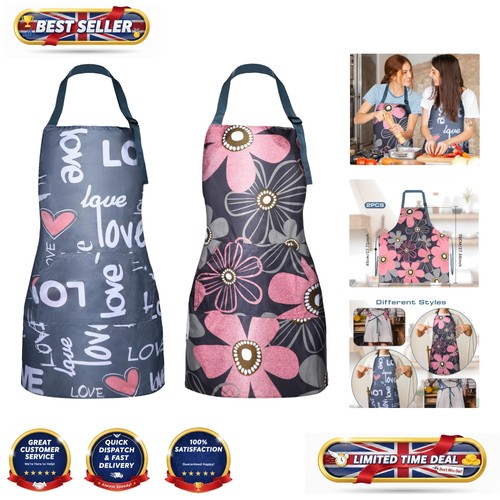 Adjustable aprons with pockets - aprons,