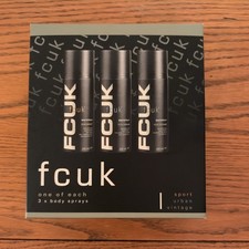 FCUK Bodyspray Trio Set Sport