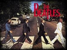 The Beatles Metal Tin Wall