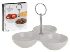 SNACK DISH PORCELAIN