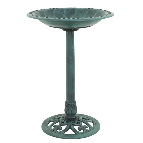Pedestal bird bath - bath, 28"