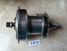 Vintage 1954 - 08 Sturmey Archer AG 3 speed hub & dynohub, 40 hole, 19t, patina