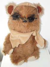 Kenner Vintage Wicket the Ewok Plush 1983 Star Wars 1980s Soft Toy 16" ROTJ
