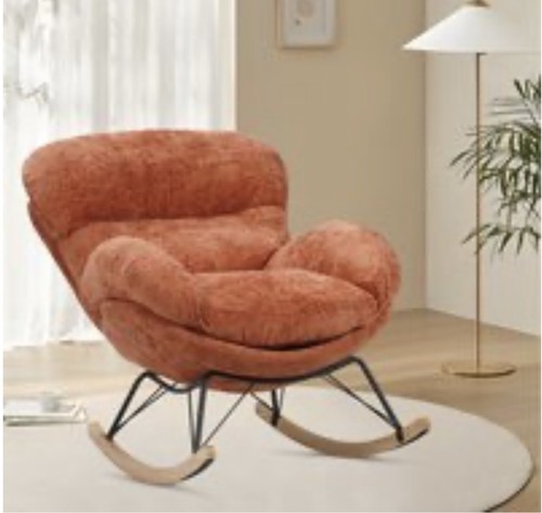 Sienna rocking chair burnt - sienna,