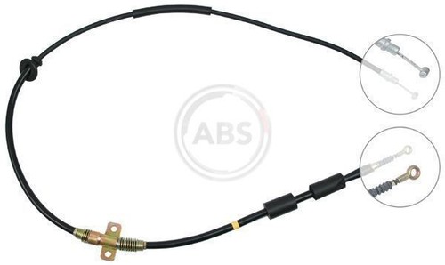 Rear handbrake cable left - left, or