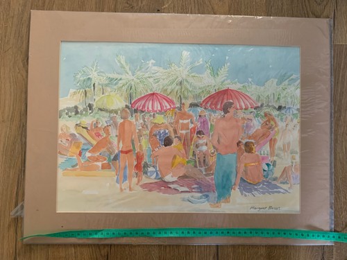Watercolour painting signed - watercolour,