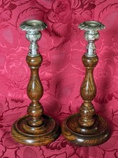 Vintage Wooden/Chrome