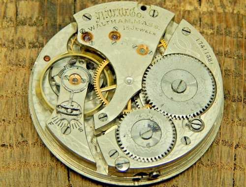 Antique waltham pocket - antique, watch