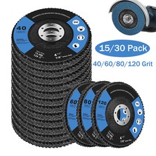 15/30pcs Flap Grinding Sanding