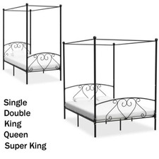 Metal Canopy Bed Frame 4