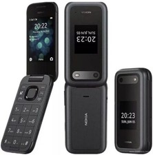 GENUINE Nokia 2660 Flip 4G  Unlocked Dual Sim 4G version BIG BUTTONS All Colours