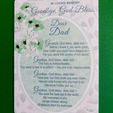 In Loving Memory DAD Graveside