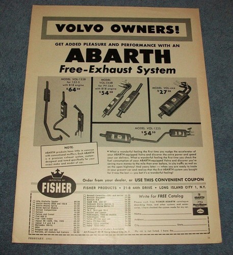 1964 volvo 122 544 - 1964, 122-s