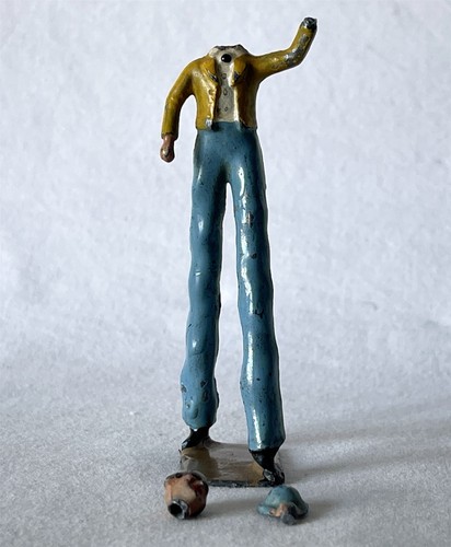Vintage damaged toy - damaged,