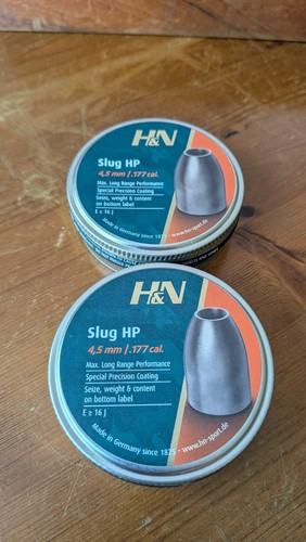 Slug 177 airgun - h&n,