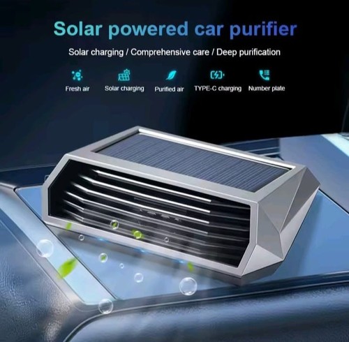 Solar car air purifier - solar, auto