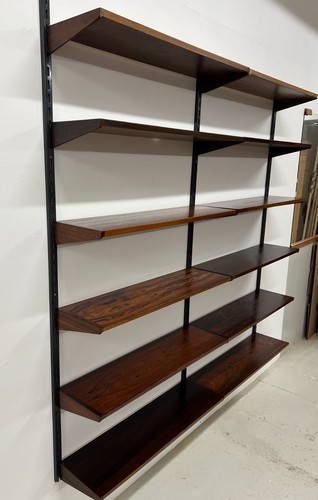 Rosewood shelving system - rosewood, by