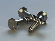 Stainless Steel Countersunk Woodscrews Slotted Flat Head All Sizes Traditional