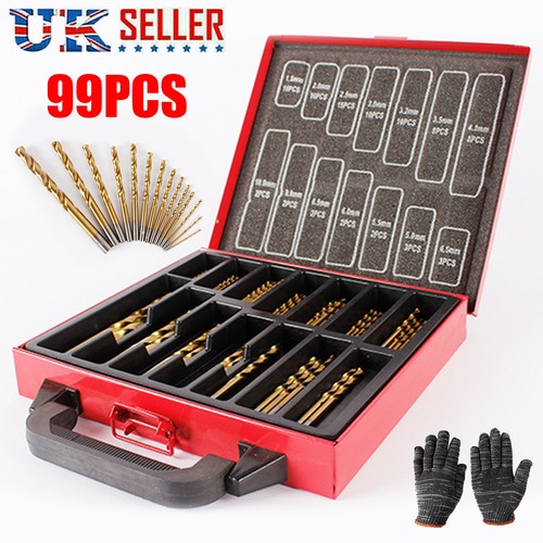 Hss drill bit set - hss,