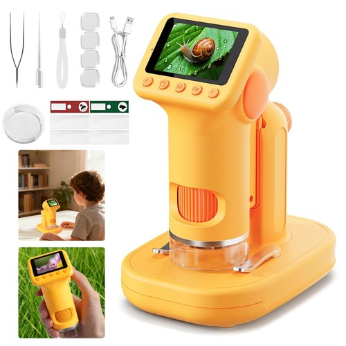 Handheld kids microscope 1600x - handheld,