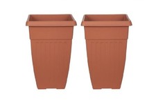 2 x 42cm Terracotta Colour