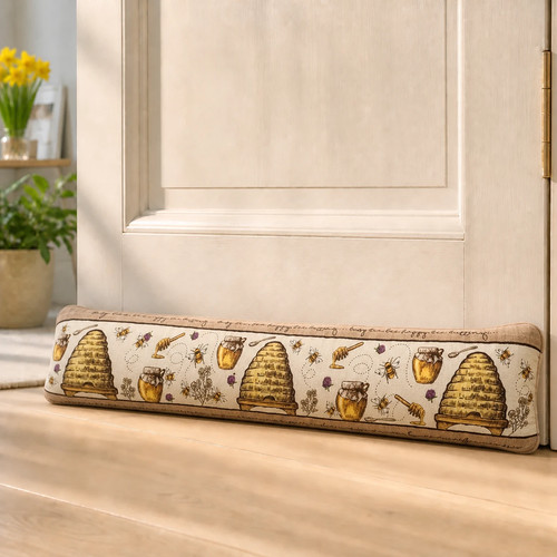 Door draught excluder - excluder, honey