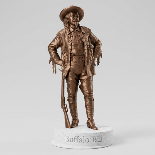 Buffalo bill statue - bill, –