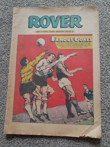 Vintage rover comic - comic,